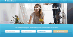 Desktop Screenshot of citizenshipper.com